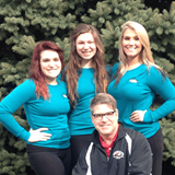 Owner Kevin DeTrude with Team Members