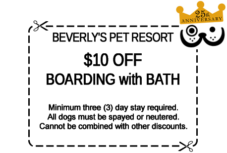 Click for printer-friendly discount boarding with bath coupon in a new window.